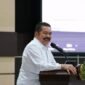Foto :Jaksa Agung ST Burhanudin Memberikan Pengarahan pada rapat Koordinasi dengan Kemendagri