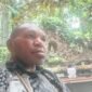 Titus Pekei, Pencetus Noken sebagai warisan budaya dunia, saat ditemui wartawan sumsel.tagarutama.com.