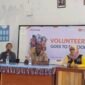 Kegiatan Volunteer Go To School yang Dilaksanakan Relawan Rumah Zakat Fakfak di SMA Negeri 1 Fakfak turut hadir Kepala Sekolah SMA Negeri 1 Fakfak Ferdinand Hindom, S.Pd.,M.H, Sekretaris BPBD kabupaten Fakfak Rima Idrus, SH., M.Hum dan Koordinator Relawan Rumah Zakat Fakfak Ishar Hafid.